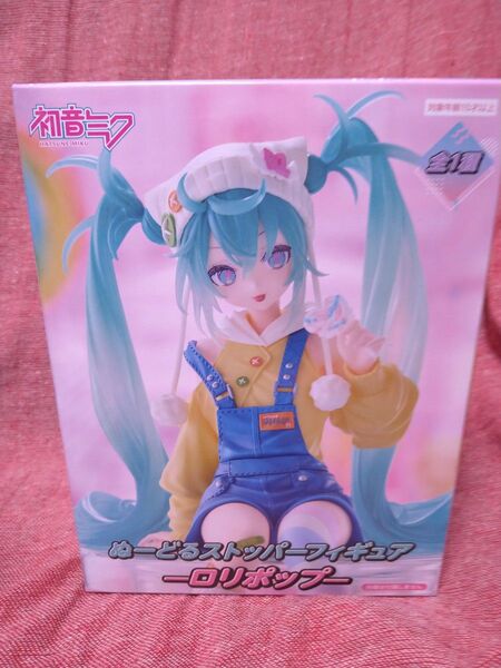 未開封 初音ミク ぬーどるストッパー フィギュア ロリポップ