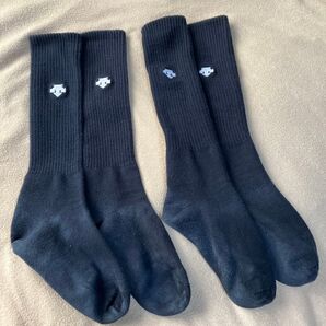 バレーボールソックス 2足 デサント