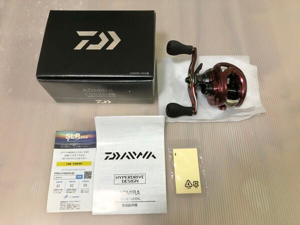 超美品 23 アドミラ 100XHL 左ハンドル レフト ダイワ ADMIRA DAIWA