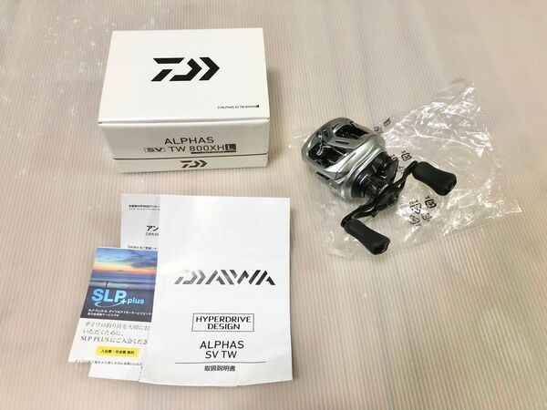 超美品 ダイワ アルファス SV TW 800XHL レフトハンドル 左 ALPHAS DAIWA