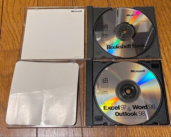 Microsoft Excel 97 & Word 98 / Outlook98 / Bookshelf Basic 2枚組セット