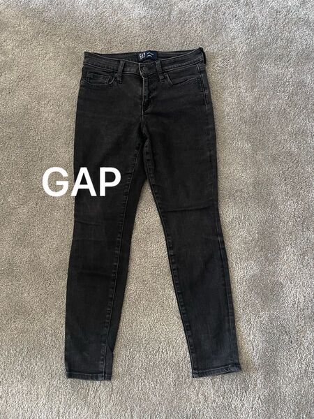 GAP ギャップ デニムパンツ スキニー ブラック