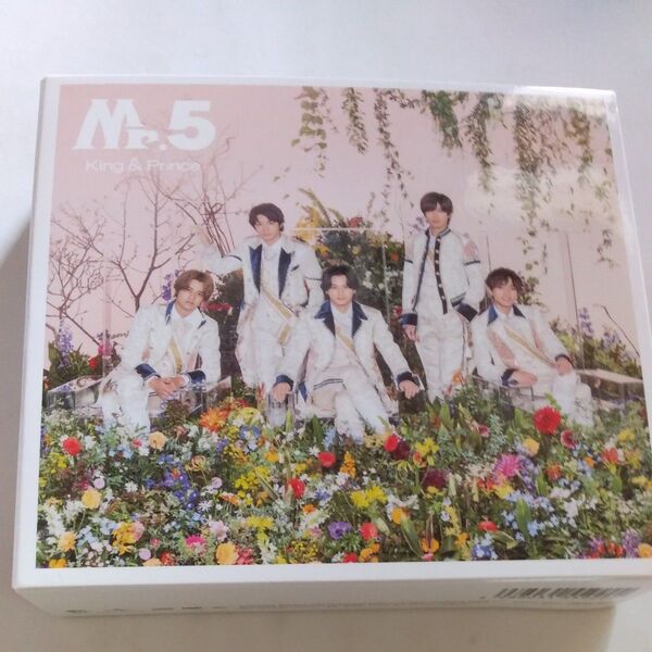 初回盤A (初回仕様) 動画視聴シリアル封入 DVD付 King & Prince 2CD+DVD/Mr.5 23/4/19発売