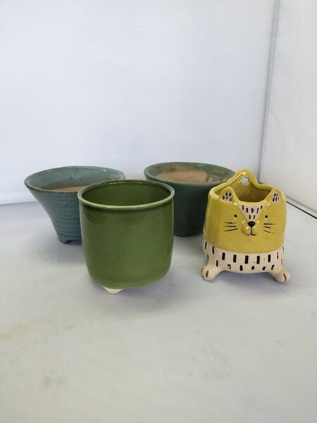 植木鉢【陶器】4鉢セット