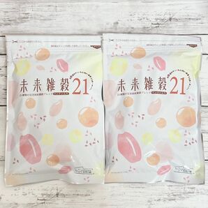 未来雑穀21 マンナン 入り 400g × 2袋 800g / 二十一穀米 雑穀米 もち麦 黒米 大麦 押麦