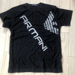 ARMANI JEANS. Tシャツ ブラック