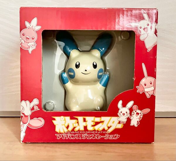 未使用 ポケモン マイナン 貯金箱 コインバンク Pokemon ポケットモンスター フィギュア マスコット 平成レトロ