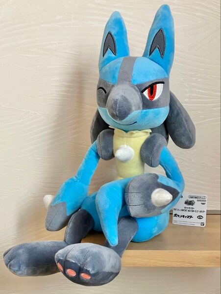 タグ付き非売品 ポケモン ルカリオ ぬいぐるみ Pokemon ポケットモンスター