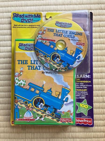 【未開封】子供用英語教材 Fisher-Price Read with Me DVD