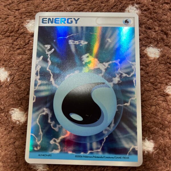 ポケモンカード 基本水エネルギー ホロ AL3-MCN-692