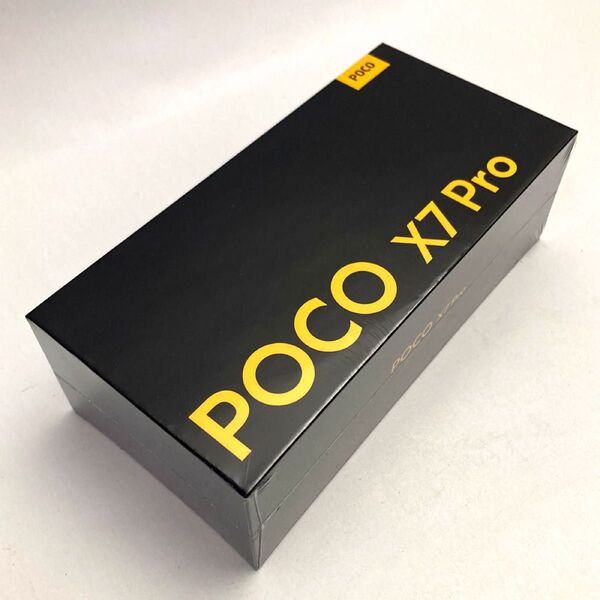 【新品未開封】Xiaomi POCO X7 Pro 8GB/256GB/ブラック 国内正規品