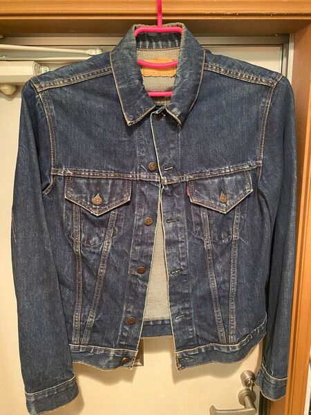 Levi's リーバイス デニムジャケット USA製 ビッグE 60s ボタン裏525 ビンテージ