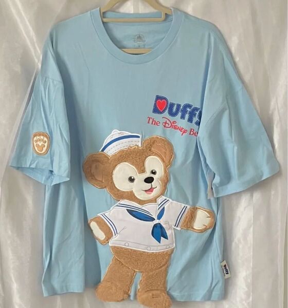上海ディズニー ダッフィー&フレンズ ダッフィー Tシャツ XLサイズ ユニセックス 男女兼用 新品 公式商品 正規品 日本未発売