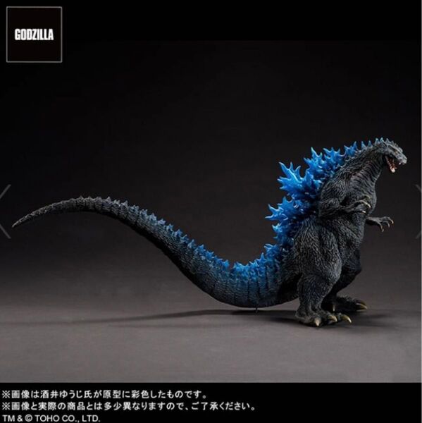 【輸送箱未開封】東宝大怪獣シリーズ 酒井ゆうじ造形コレクション ゴジラ2000ミレニアムひな形検討用モデル ゴジラ・ストア限定版