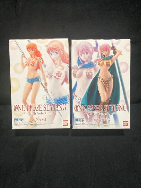 ONE PIECE STYLING Girls Selection ナミ&レベッカ フィギュア 2個セット