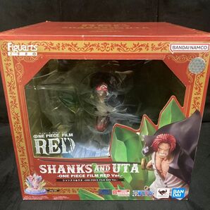 【開封品】Figuarts ZERO 超激戦 ワンピース フィルム レッド シャンクス&ウタ フィギュア