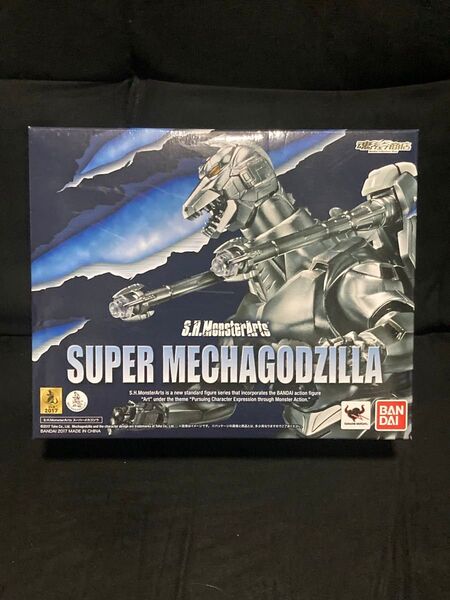 【開封品】S.H.MonsterArts スーパーメカゴジラ 魂ウェブ限定