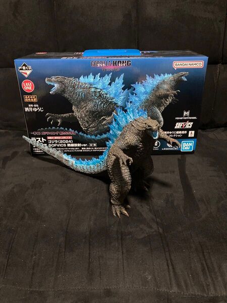 【開封品】一番くじ ゴジラ×コング 新たなる帝国 ラストワン賞 GODZILLA(2024)熱線放射ver.