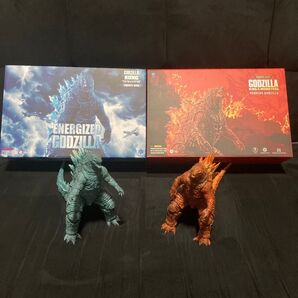 【開封品】HIYA TOYS バーニングゴジラ2019&ゴジラ2024 モンスターバース 2体セット