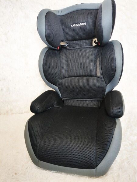 LEAMAN ジュニアシート チャイルドシート リーマン ブラック ハイバックジュニア JB602