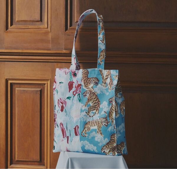 トートバッグ TIGER ART TOTE BAG poppy あさぎーにょ