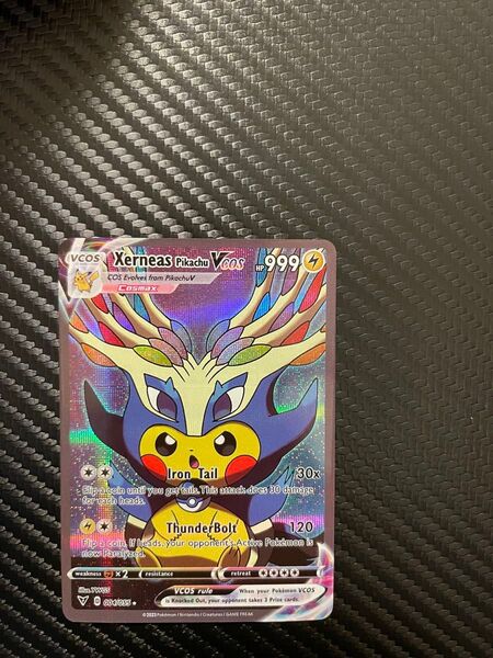 【早い者勝ち】海外版 ポケモンカード ポンチョピカチュウ