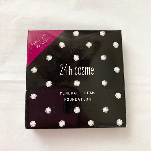 24h cosme 24 ミネラルクリームファンデ 01 ベリーライト (4g)