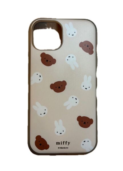 ミッフィー iPhoneケース ベージュ iPhone13 14 iPhone ケース スマホ グッズ