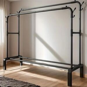 150x45x110 cm 自立型ガーメントラック 衣類ラック