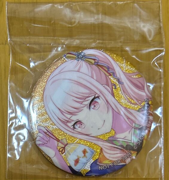 プロセカ プロジェクトセカイ 暁山瑞希 カラパレ 特典 缶バッジ グリ缶 グリッター缶バッジ