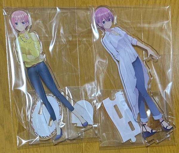 五等分の花嫁 ごと嫁 中野一花 アクスタ アクリルスタンド 2点セット