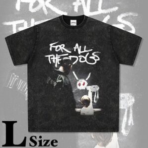 【新品】ドレイク Tシャツ Lサイズ ヴィンテージ加工 HIPHOP 90s アメカジ ストリート