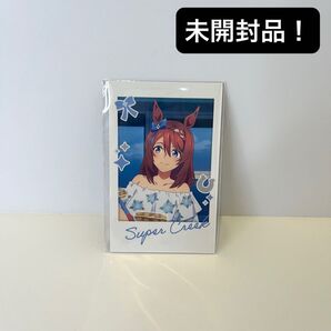 【未開封品】ウマ娘 シンデレラグレイ ローソン コラボ 果汁グミ オリジナルフォト風カード スーパークリーク