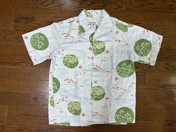 Studio D'ARTISAN ダルチザン アロハシャツ オープンカラー 日本製 和柄