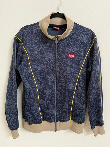 Onitsuka Tiger ジャージ ネイビー 和柄