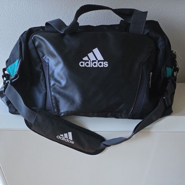 スポーツバッグ adidas 黒 ショルダー ボストンバッグ