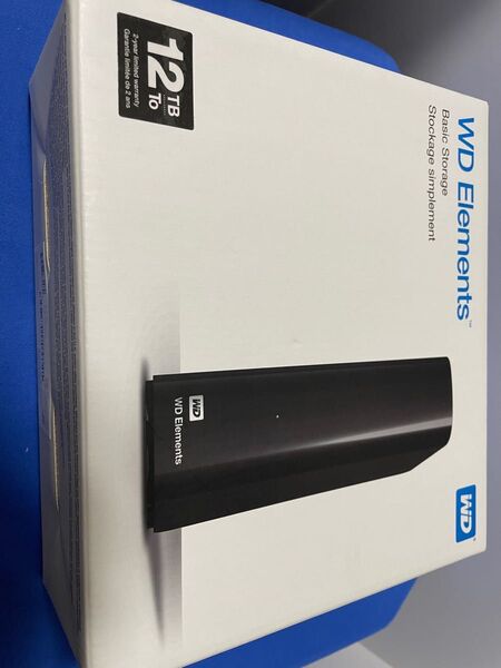 WD Elements 12TB 外付けHDD