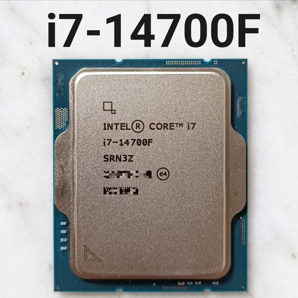 【動作確認済み】Intel Core i7-14700F
