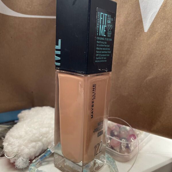 メイベリン MAYBELLINE ファンデーション フィットミー リキッド ファンデーション 122