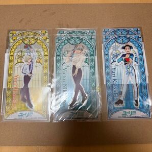 ユーリ!!! on ICE ローソン限定クリアステッカー 3点セット
