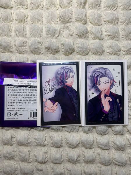 【不破湊 1st LIVE】ランダムチェキ風カード にじさんじ