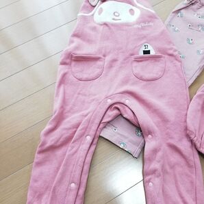 しまむら サンリオ マイメロディ オーバーオール サロペット ミモランド 100サイズ