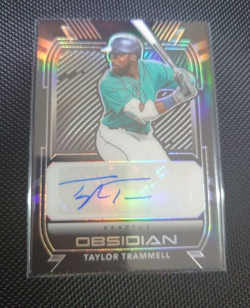 2021 Panini CroniclesObsidian Taylor trammell 直筆サインカード