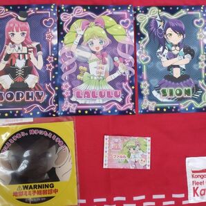 アイドルタイムプリパラ プリパラ展 特典 ポストカード トモチケ ウォールステッカー