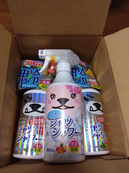 ひんやりシャツシャワー鬼冷2本&フルーティシャボン
