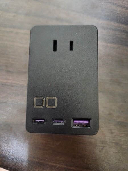 CIO 壁挿し 電源タップ Polaris CUBE WALL USB PD 65W タイプC