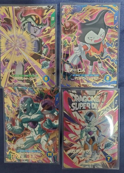 新品 ドラゴンボール スーパーダイバーズ SDV3 GDR フリーザ チルド ゴマー DA EX3 メカフリーザ