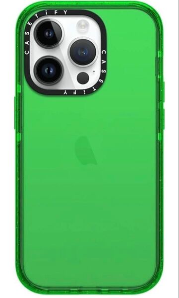 CASETiFY インパクトiPhone 14 Proケース [ MIL規格準拠 (4x MIL-STD-810G) Green
