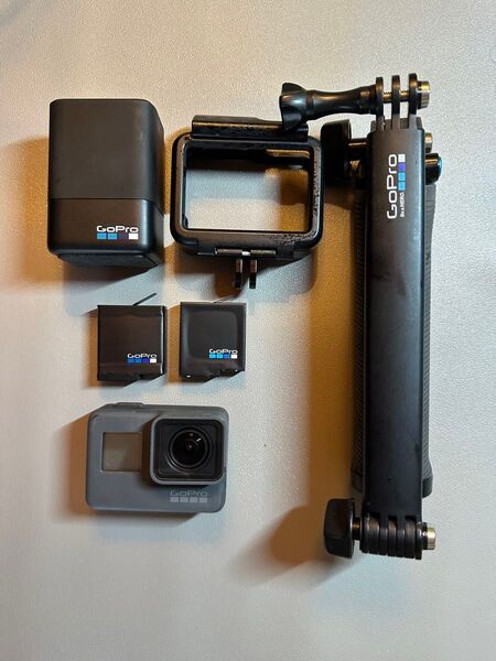 GoPro HERO5 BLACK デュアルバッテリーチャージャー付き 動作確認済み
