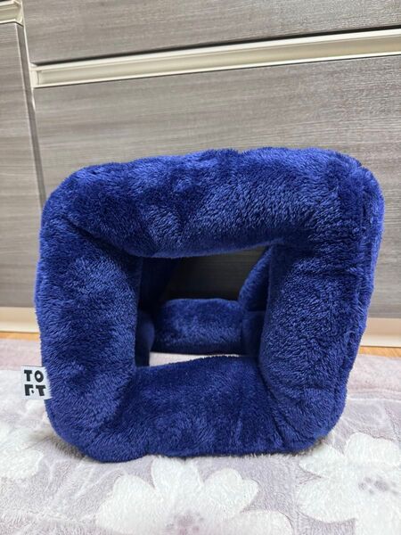TOFT キューブクッション ぬいぐるみ ネイビー
